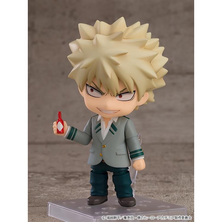 Hero Academiya Katsuki Bakugo: U.A. School Uniform Ver. Nendoroid Action Figure By Good Smile Company - Medaid International