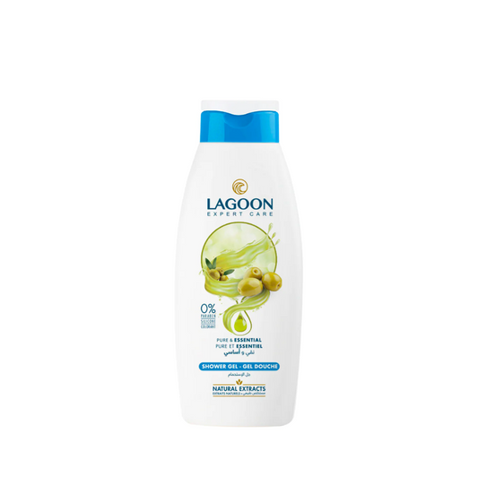 Lagoon Shower Gel With Natural Extracts - Pure & Essential - Medaid