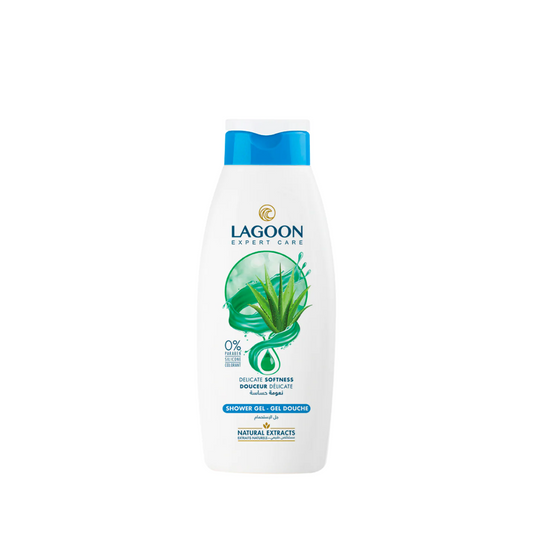 Lagoon Shower Gel With Natural Extracts - Delicate Softness - Medaid