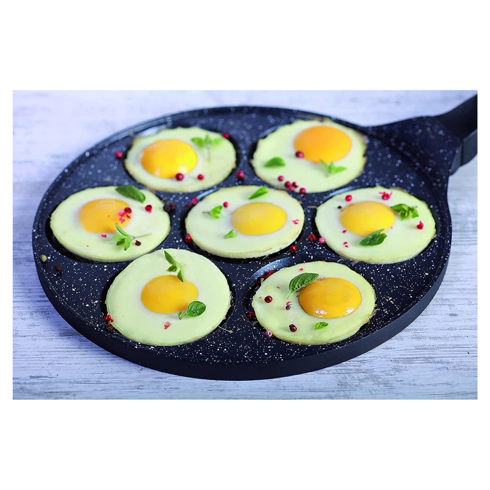 Premium Black Multifunctional Pancake Pan 26 cm - Medaid International