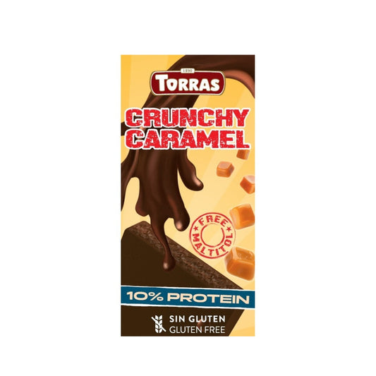 Crunchy Caramel Dark Chocolate With Soy Protein - Medaid International