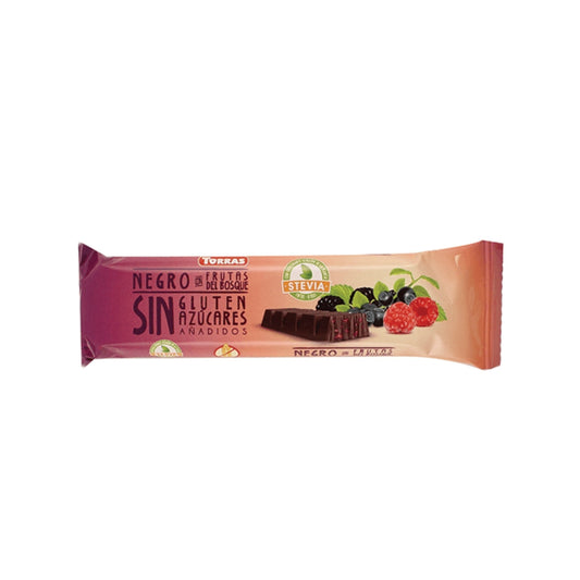 Sugar Free Dark Chocolate & Forest Fruits Bar With Stevia - Medaid International