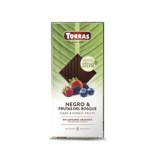 Sugar Free Dark Chocolate & Forest Fruits With Stevia - Medaid International