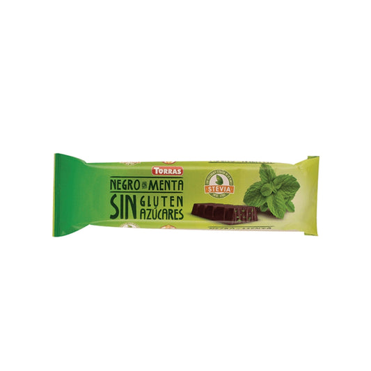 Sugar Free Dark Chocolate & Mint Bar With Stevia - Medaid International