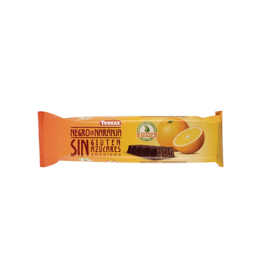 Sugar Free Dark Chocolate & Orange Bar With Stevia - Medaid International