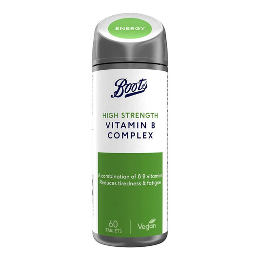 Boots Vitamin B12 - High Strength - 60 Tablets - Medaid International