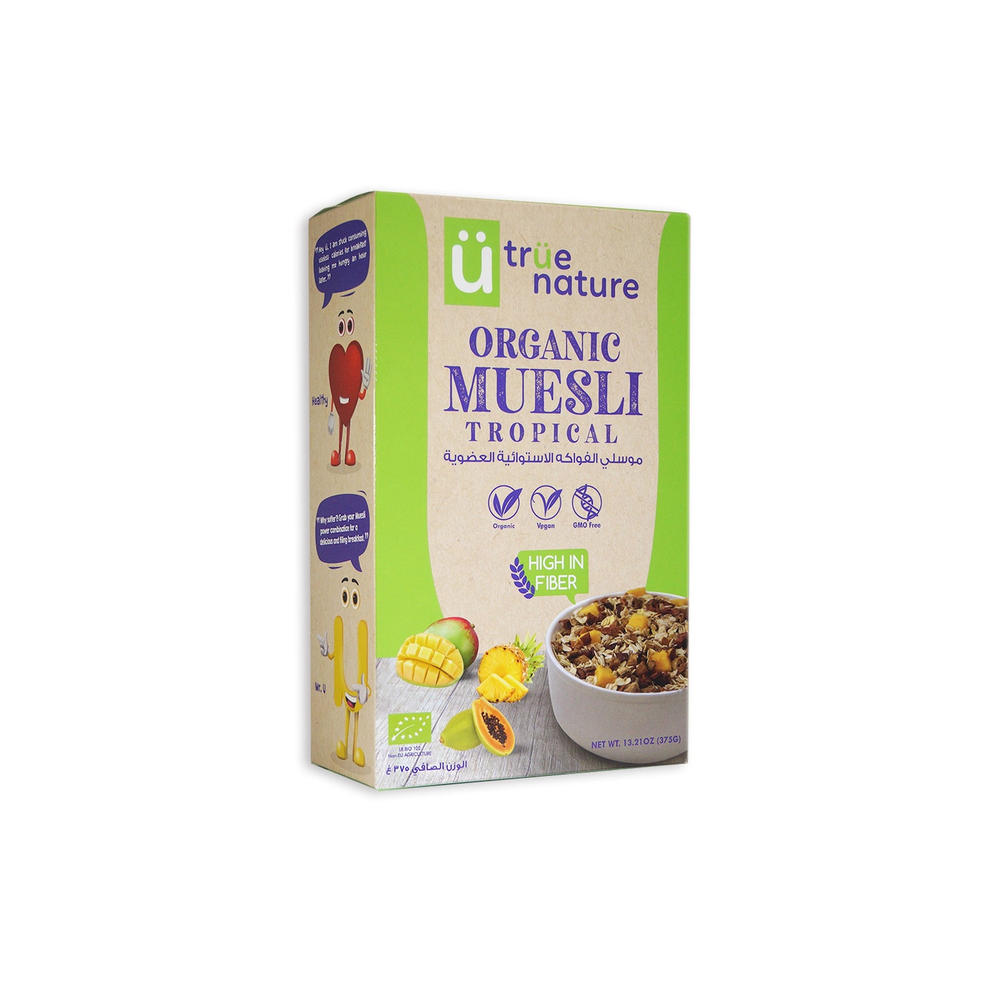 TRÜE NATURE ORGANIC MUESLI TROPICAL - Medaid International