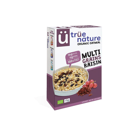 TRÜE NATURE ORGANIC OATMEAL MULTI GRAINS RAISIN - Medaid International