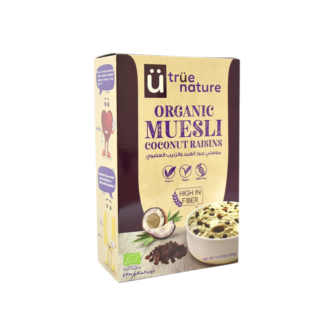 Organic Muesli Coconut Raisins - Medaid International