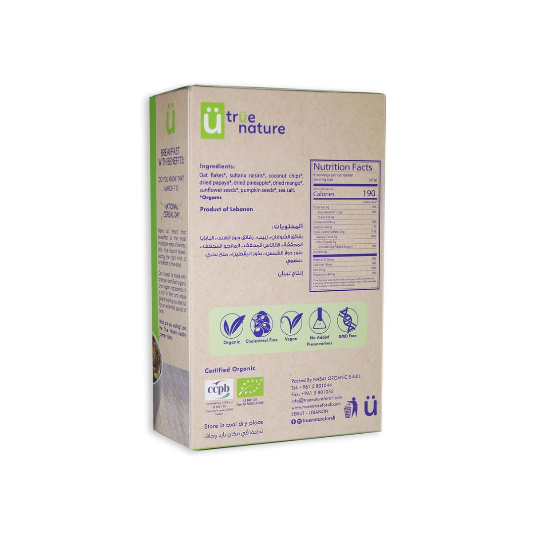 Organic Muesli Tropical - Medaid International