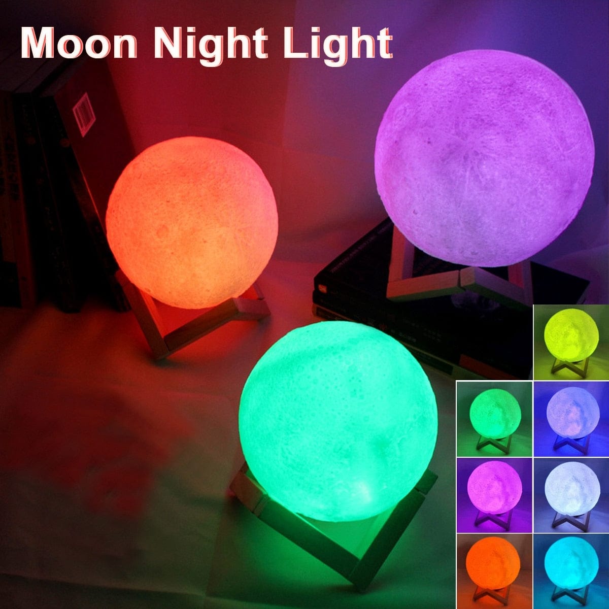 Moon Night Light 15cm LI1128 - Medaid International