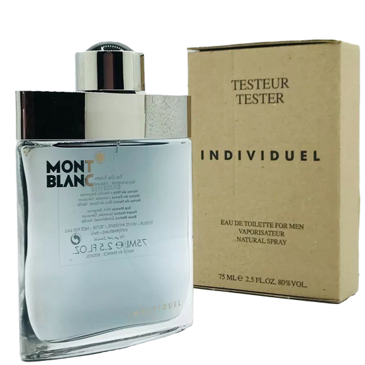 TESTER Mont blanc Individuel Eau De Toilette Pour Homme - 75ml - Medaid