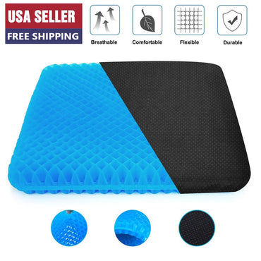 Silicone Gel Honeycomb Cushion pillow with Non-Slip Cover ‚Äì Soft, Breathable Support for Home, Office, Car & Wheelchair - Medaid International