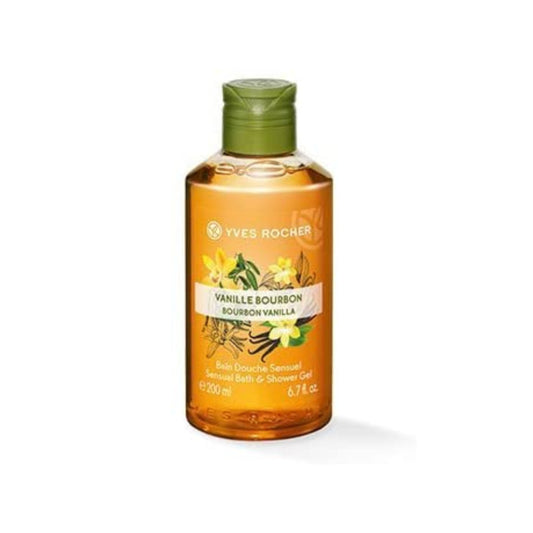 Yves Rocher Sensual Bourbon Vanilla Bath Shower Gel - Medaid