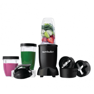 900W Black Matte Blender, 9 Pcs - Medaid International