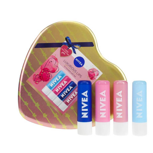 NIVEA LUXURIOUS LIP BALM SET - Medaid