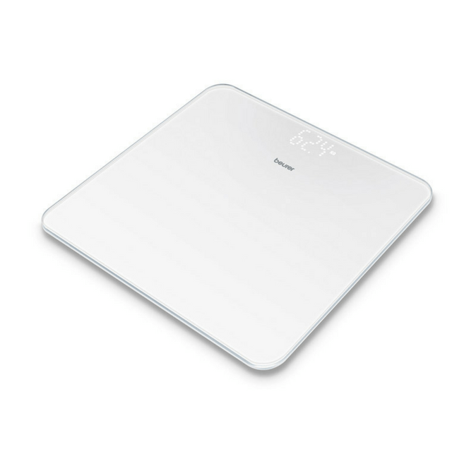 GS 225 Glass White Bathroom Scale - Medaid