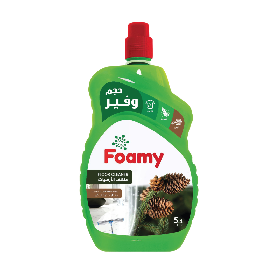 FOAMY FLOOR CLEANER PINE 5.1L - Medaid