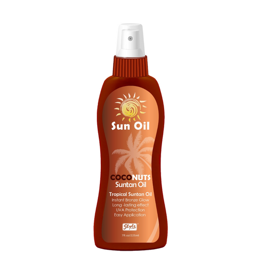 STYLE Sun Tanning Oil Coconuts 225ML - Medaid