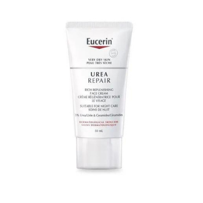 Eucerin - UreaRepair Replenishing Face Cream 5% Urea 50ml - Medaid International