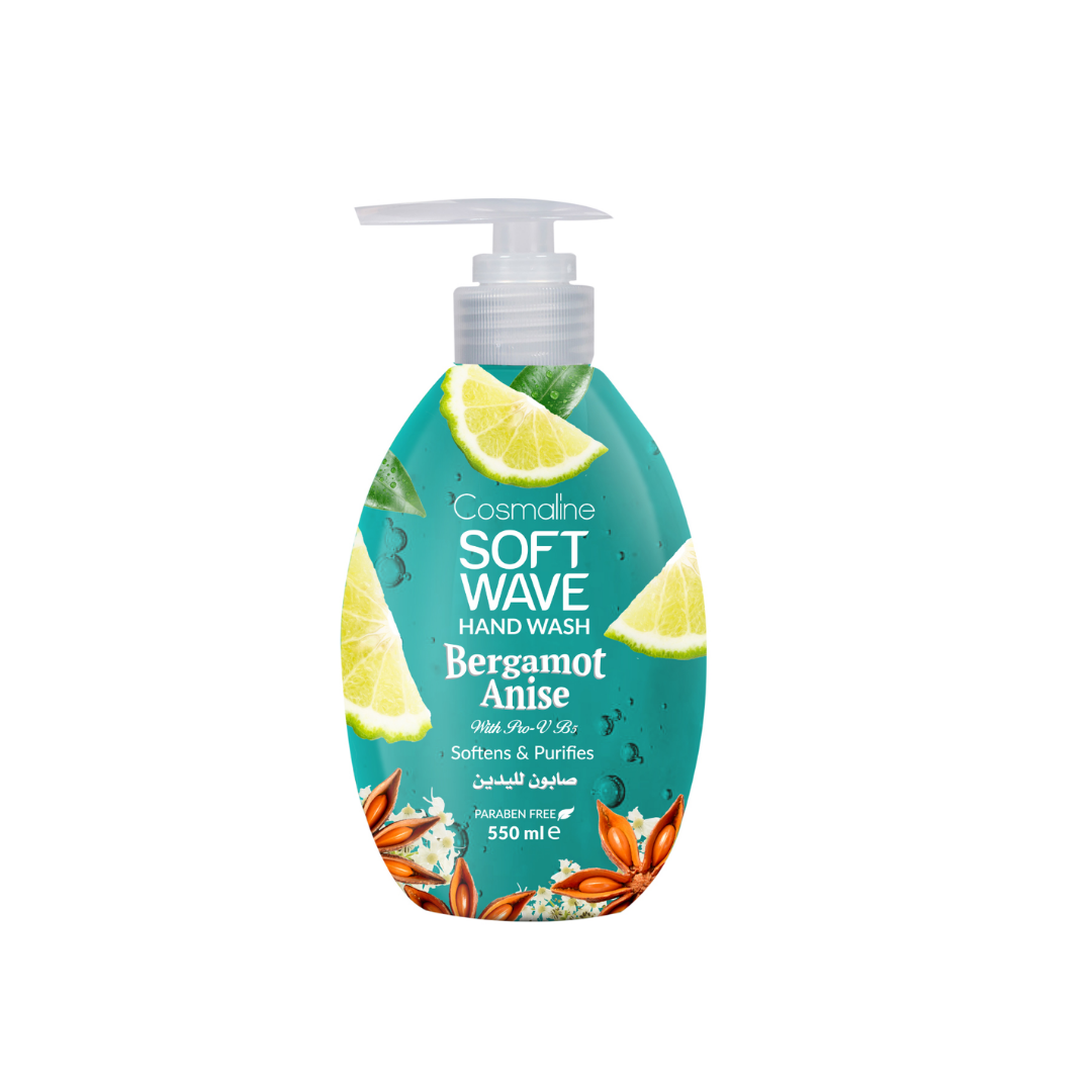 Cosmaline Soft Wave Liquid Soap Bergamot Anise 550ml - Medaid