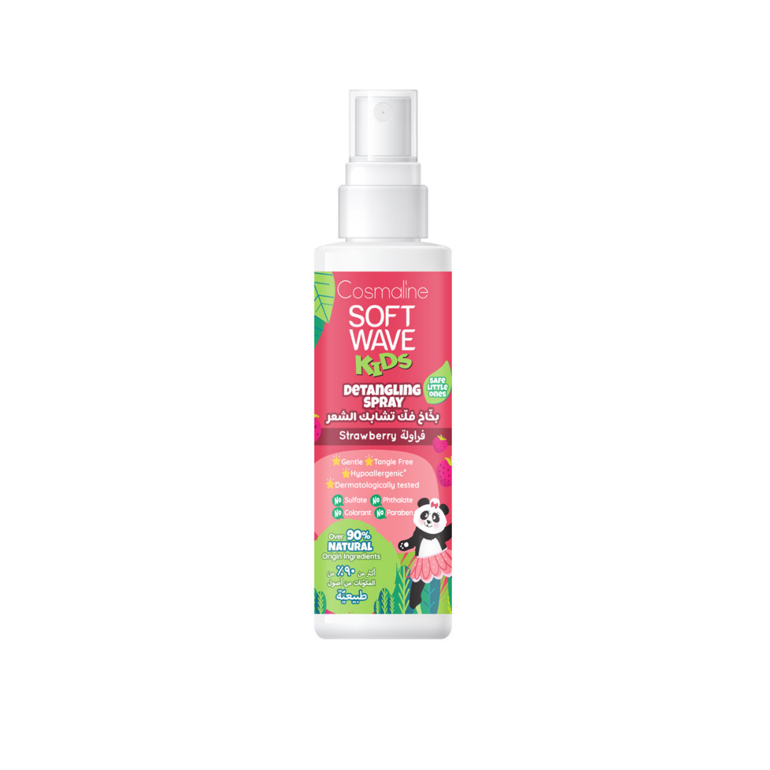 Cosmaline Soft Wave Kids Detangling Spray Strawberry 125ml - Medaid