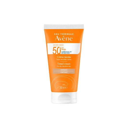 Avène Ultra Broad Spectrum Spf50+ Tinted Cream For Dry - Sensitive Skin - Medaid - Lebanon
