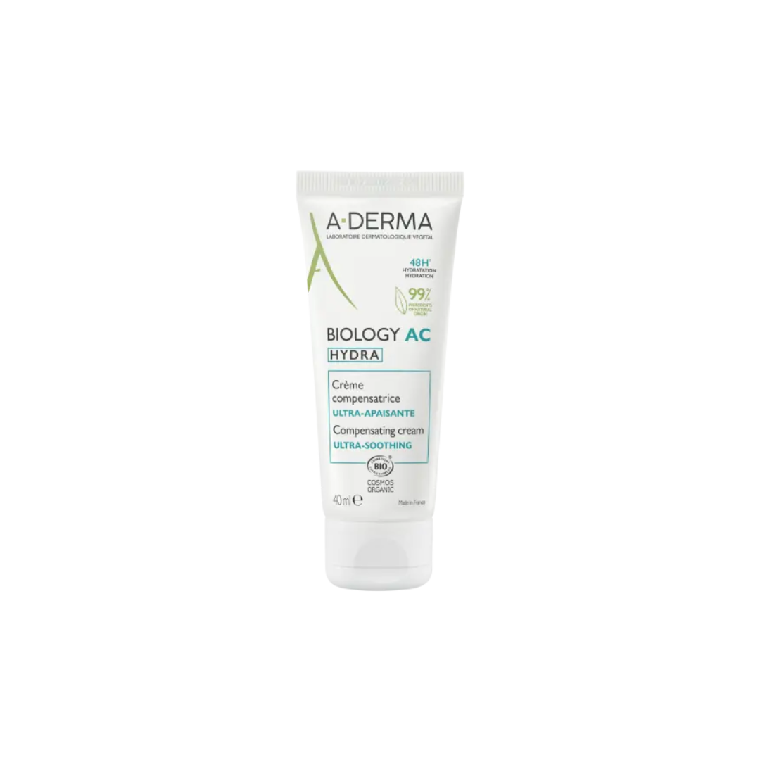 A-Derma Phys-Ac Hydra Compensating Cream For Acne Prone Skin 40ml - Medaid