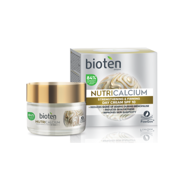 Bioten Nutri Calcium Strengthening And Elasticity Replenishment Day Cream SPF10 50ml - Medaid