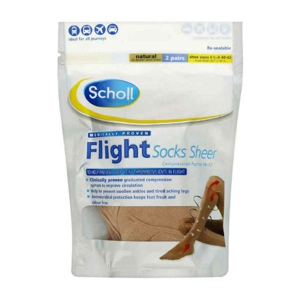 Scholl - Flight Socks 6-8 - Medaid International