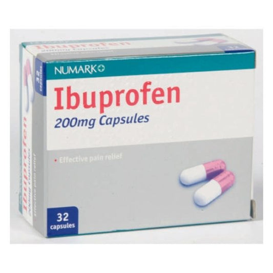 Ibuprofen - Capsules 200mg - Medaid International