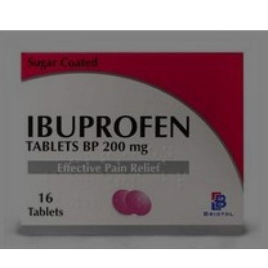 Ibuprofen - Tablets 200mg 16s - Medaid International