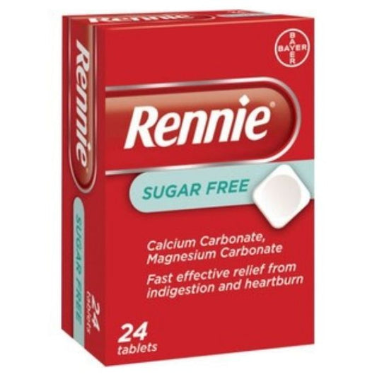 Rennie - Sugar Free Tablets 24s - Medaid