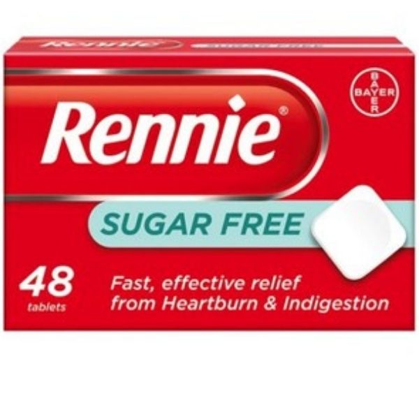 Rennie - Sugar Free Tablets 48s - Medaid