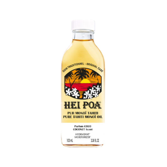 Hei Poa - Pure Tahiti Monoï Oil Coconut Scent 100ml - Medaid International