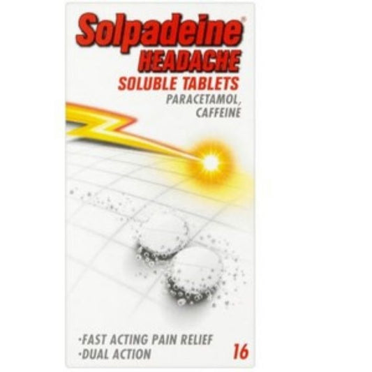 Solpadeine - Headache Soluble Tablets 16 - Medaid