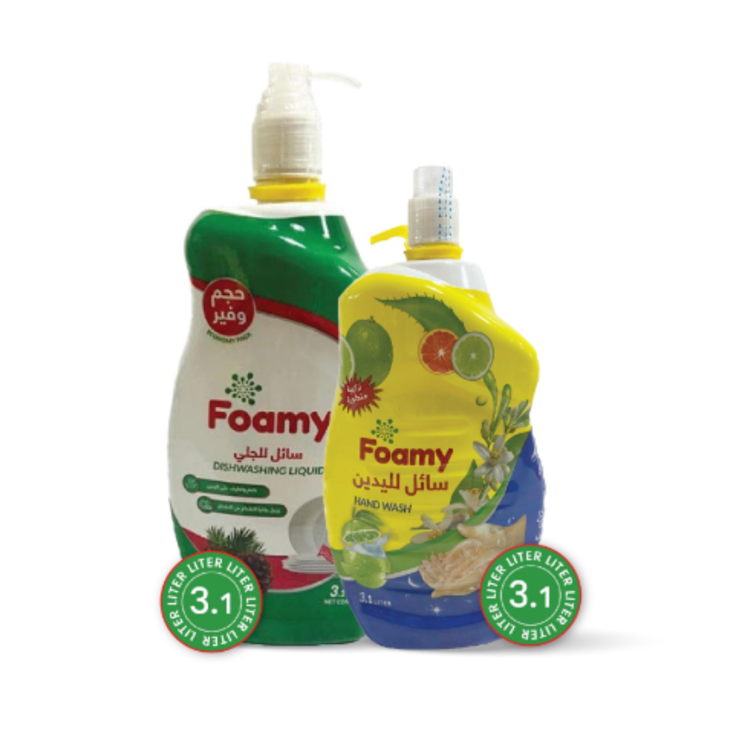 FOAMY DISH WASHING AND LIQUID HAND SOAP OFFER - Medaid