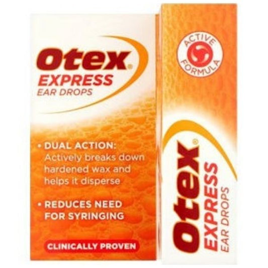 Otex - Express Ear Drops 10ml - Medaid