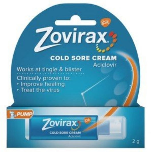 Zovirax - Cold Sore Pump 2g - Medaid