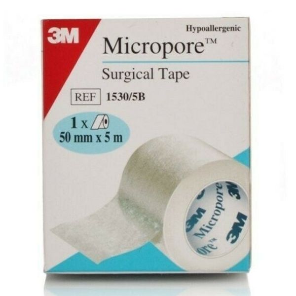 Micropore - Surgical Tape 50mm x 5m - Medaid International