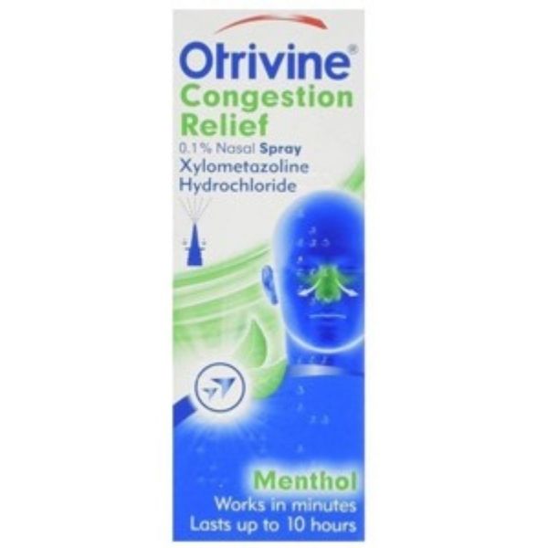 Otrivine - Congestion Relief Nasal Spray 10ml - Medaid