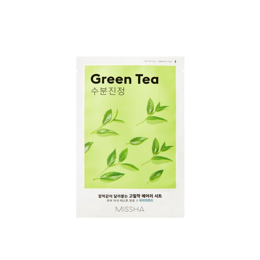 Missha Airy Fit Sheet Mask Green Tea - Medaid