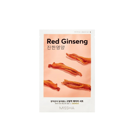 Missha Airy Fit Sheet Mask Red Ginseng - Medaid