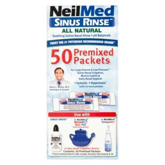 Neilmed - Sinus Rinse Premixes Sachets 50s - Medaid International