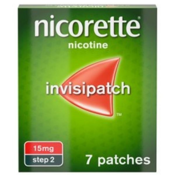 Nicorette invisi patch 15mg (P) - Medaid