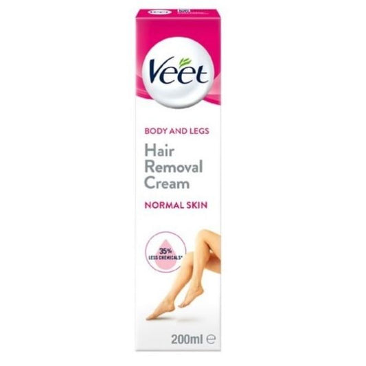 Veet - Hair Removal Cream Body & Legs Skin 200ml - Medaid