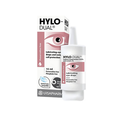 Hylo-Dual - Eye Drops* 10ml - Medaid