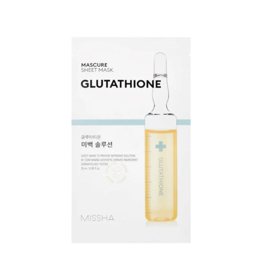 Missha Mascure Sheet Mask Glutathione - Medaid