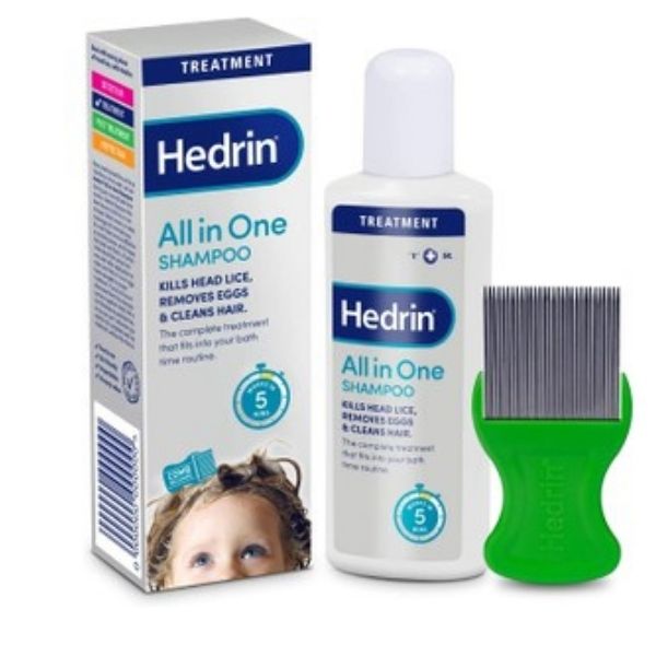 Hedrin - All in One Shampoo 100ml - Medaid International