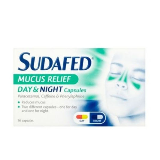 Sudafed - Mucus Relief Triple Action Tablet 16 tablets - Medaid International